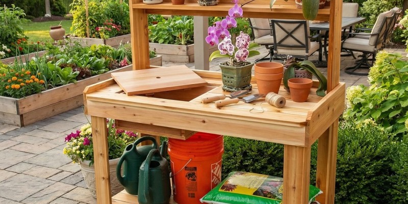 Potting benches