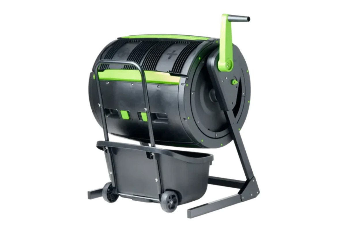 Easy-Turn 65 Gal Maze Tumbler with Composting Cart